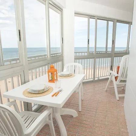 Bonaire Mediterranean Studio, Primera Linea Gandia Appartement Playa de Gandia